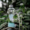 Monstera Glass Bottle