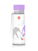 Botella de agua sin BPA para niños, hecha de plástico, duradera, apta para el lavavajillas, con diseño de elefante
