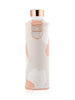 Equa glass water bottle Heavens on white paper