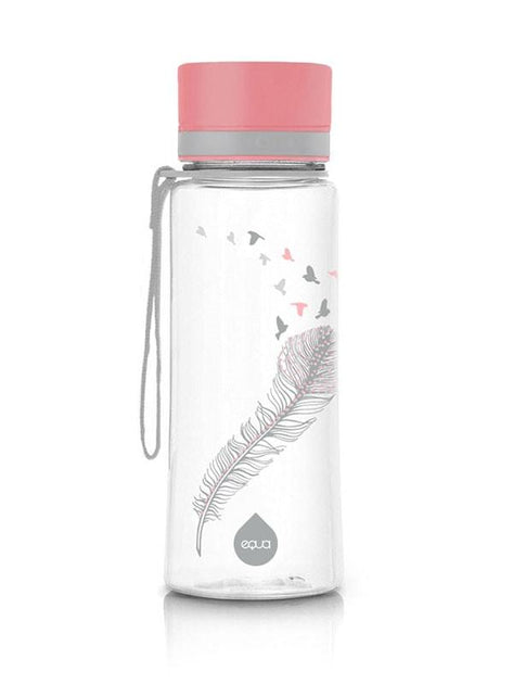 Birds BPA free plastic water bottle in pink by EQUA – EQUA - Sustainable  Water Bottles