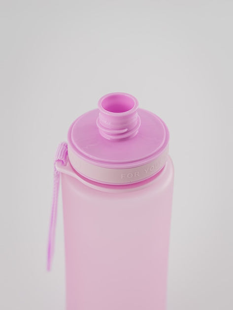 Magnolia Botella de vidrio para agua en color rosa de EQUA - EQUA - Botellas  de agua sostenibles