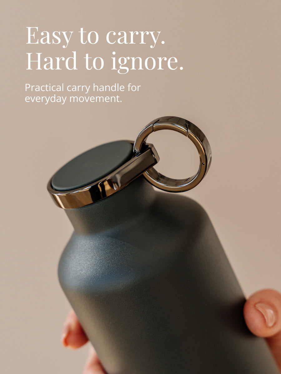 Classy Dark Grey Thermo Bottle