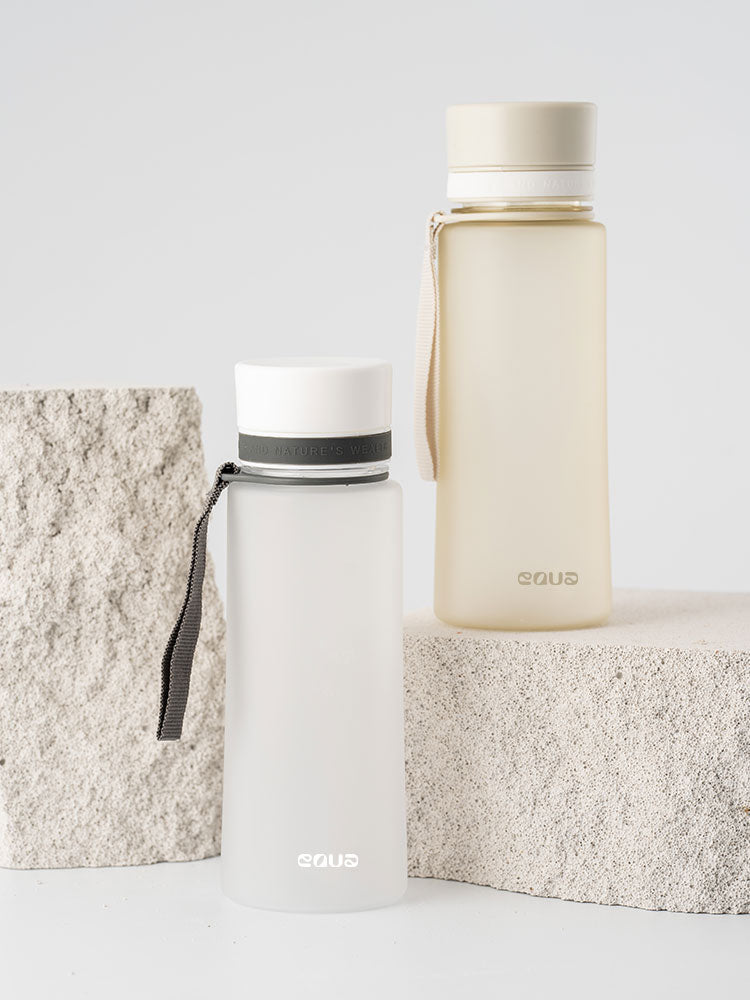 Matte White BPA free bottle