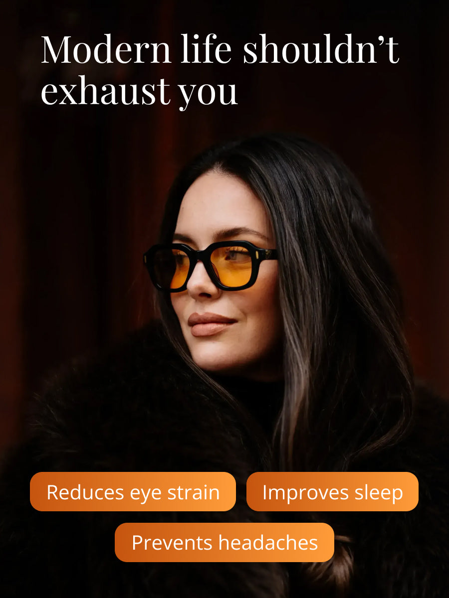 The Editor - Blue light & UV Glasses Tortoise