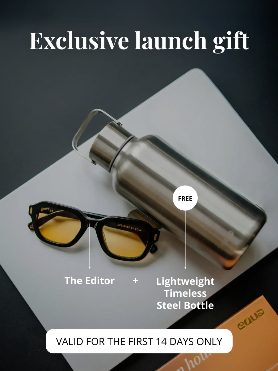 The Editor - Blue light & UV Glasses Tortoise