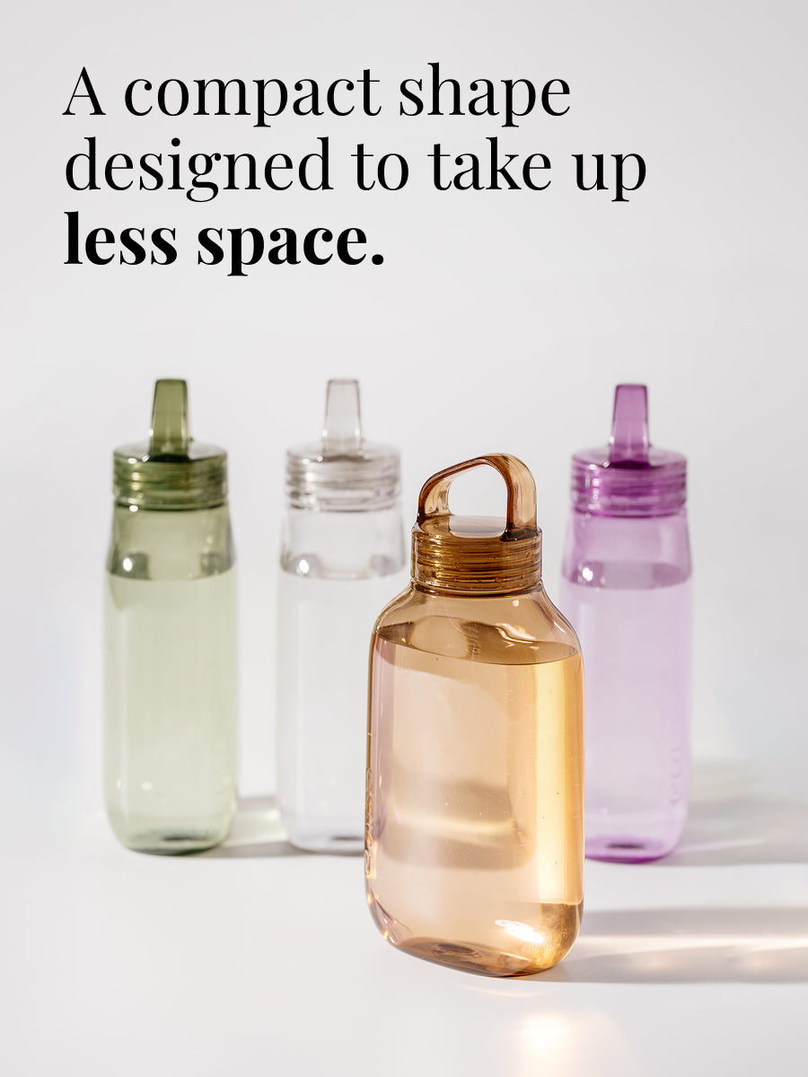 Flat Bottle Purple