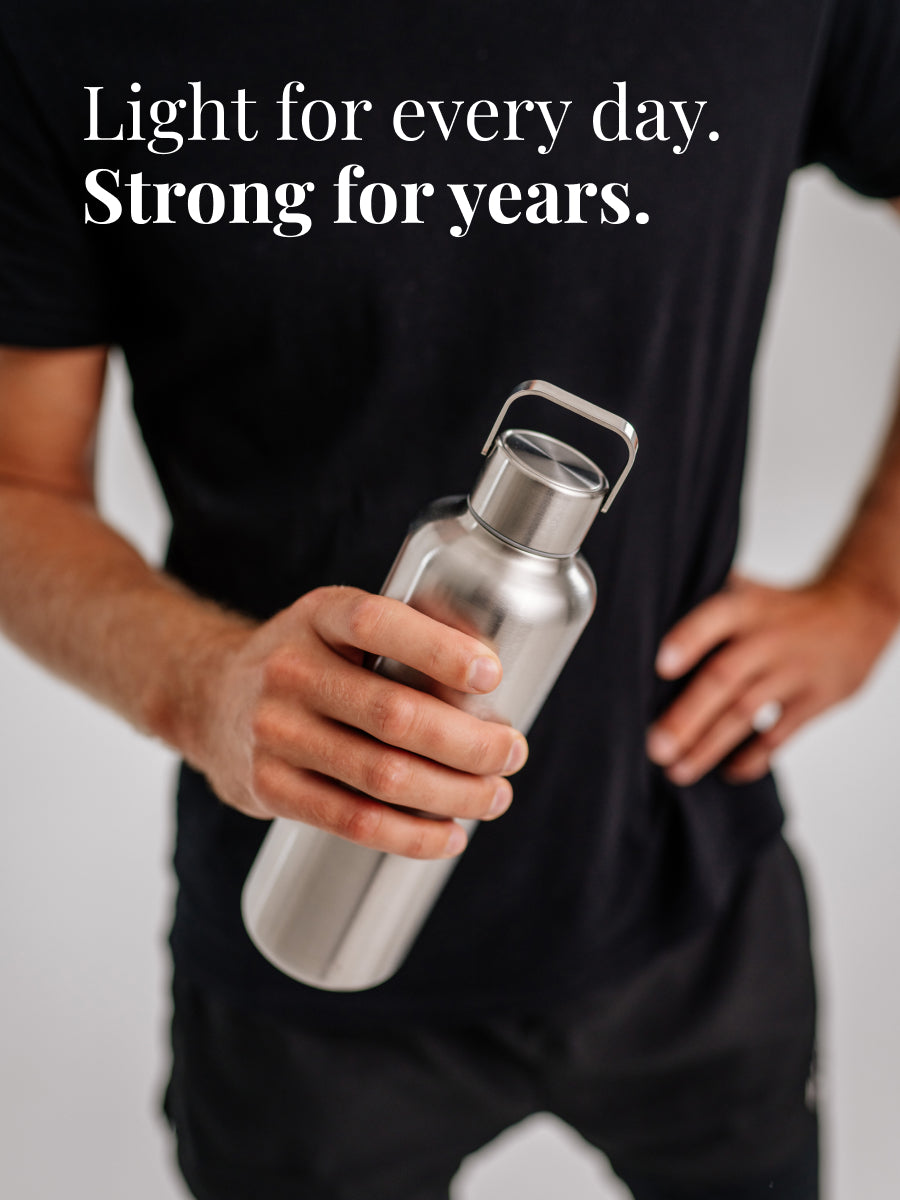 Lightweight Timeless Steel Bottle – EQUA
