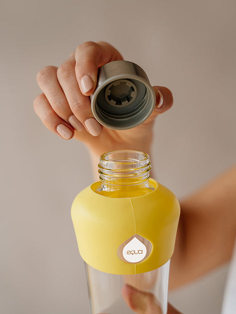 Active Lemon Glass Water Bottle for sports fans by EQUA – EQUA ...