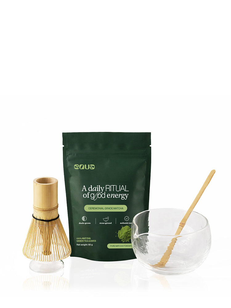 Matcha Powder Starter Set – EQUA - Sustainable Water Bottles