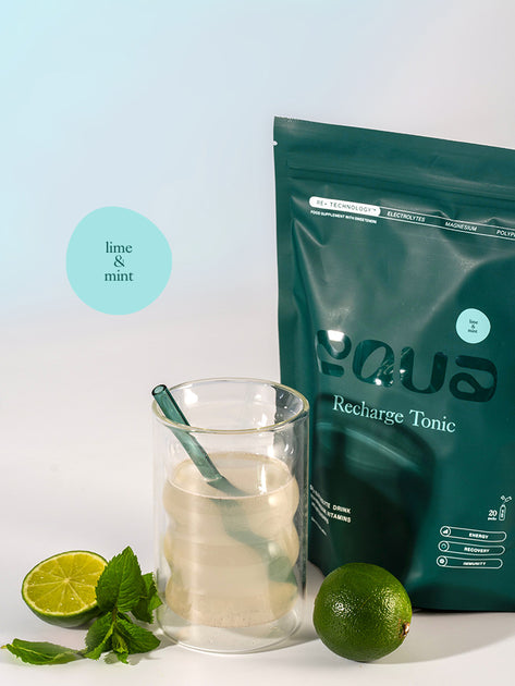 Recharge Tonic - Lime & Mint – EQUA - Sustainable Water Bottles
