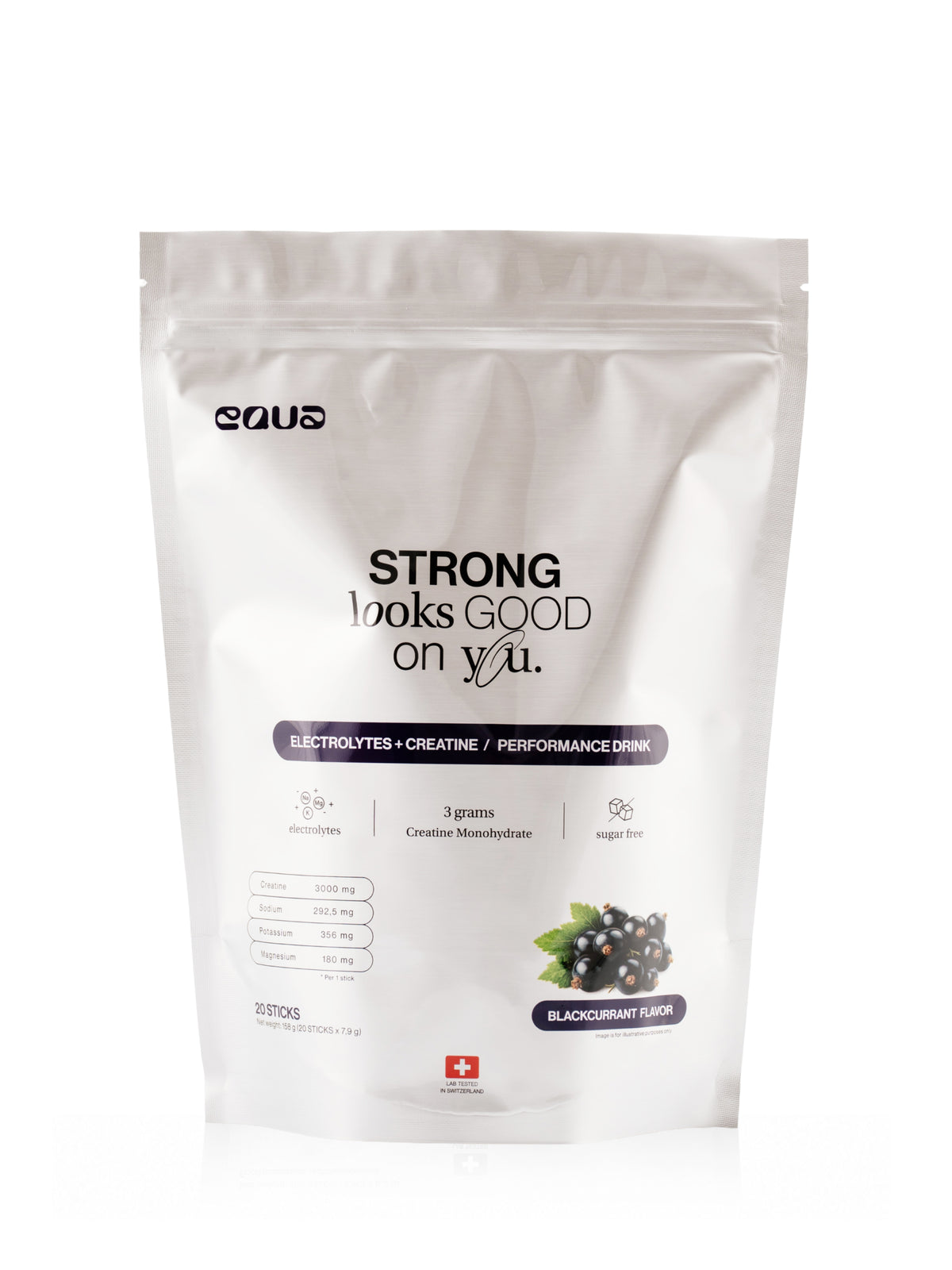 Recharge Tonic + Creatine Blackcurrant