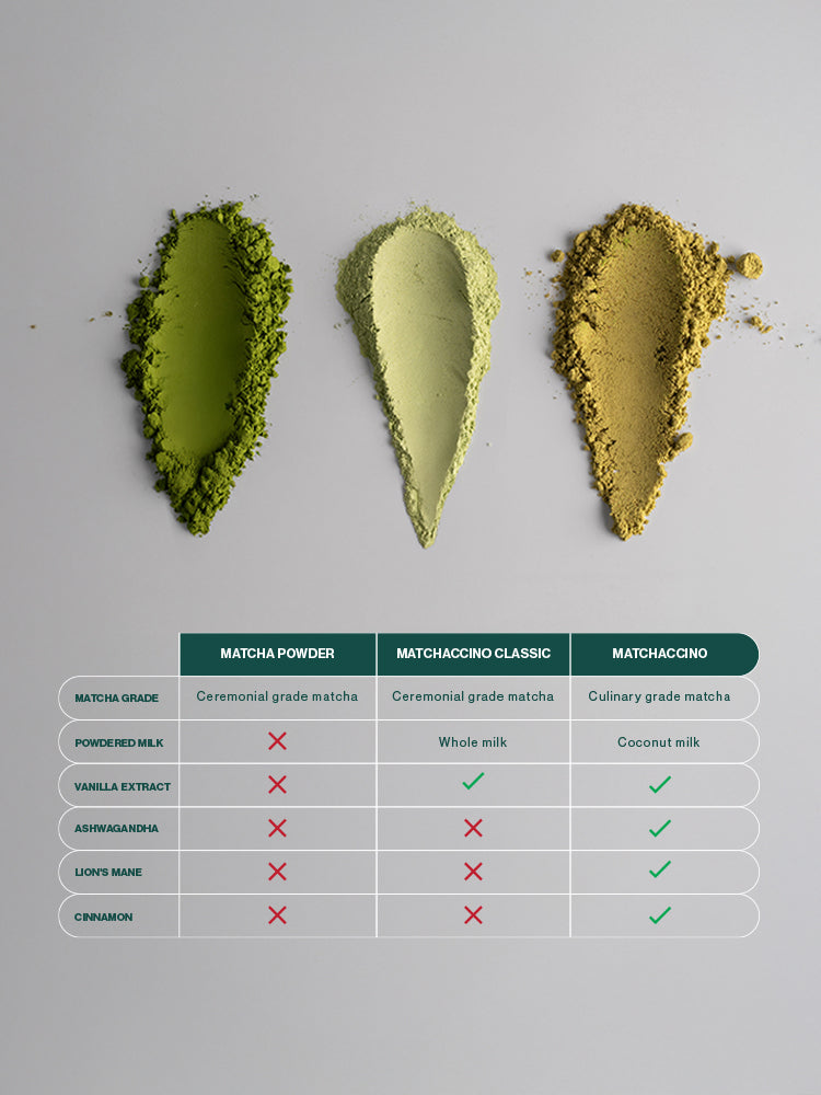 Pacchetto iniziale di polvere di Matcha