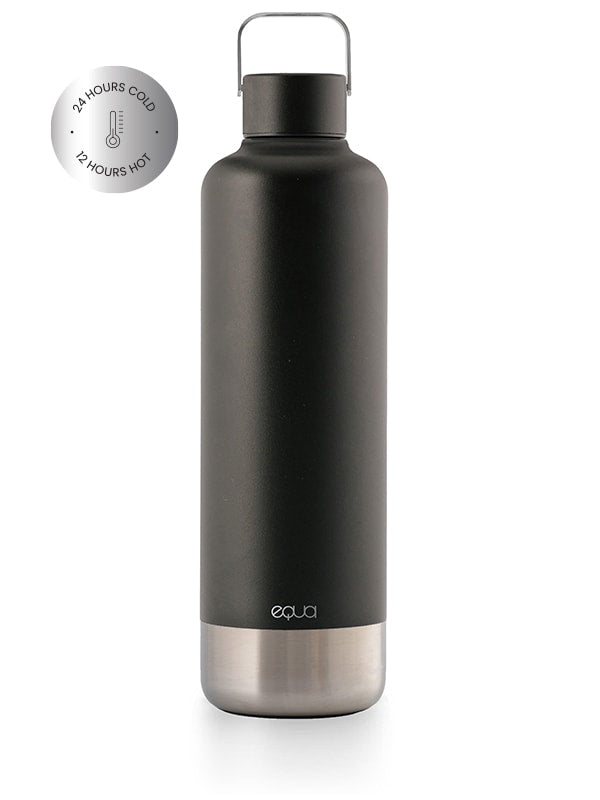 Bottiglia scura Thermo Timeless - EQUA - Bottiglie d'acqua sostenibili