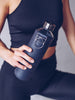 EQUA glass water bottle Graphite, perfect for sport activities.