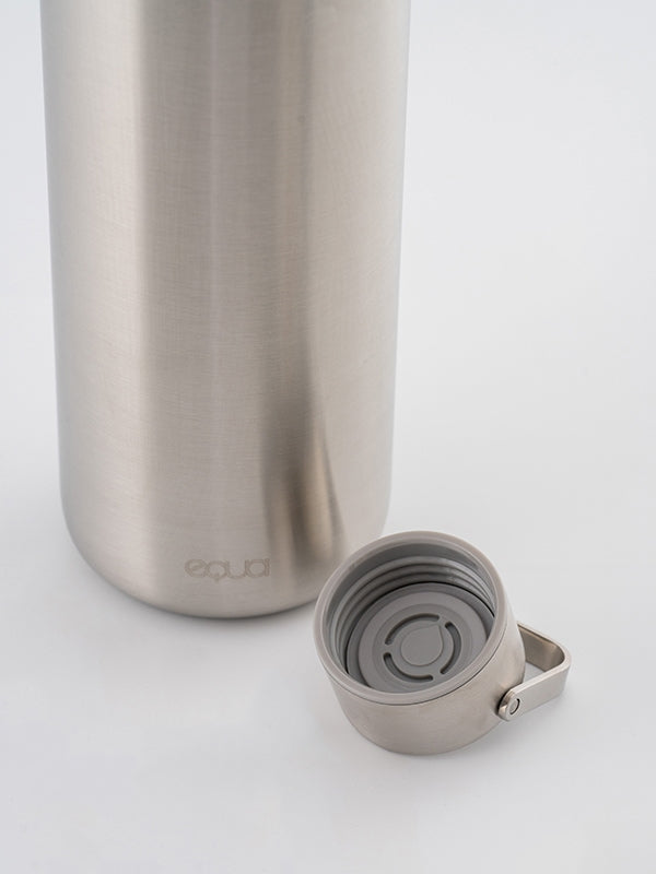 Dark Grey Insulated Stainless Steel Water Bottle by EQUA – EQUA -  Sustainable Water Bottles