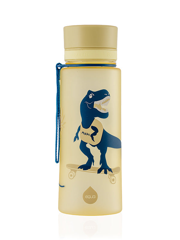 Botella Dino sin BPA - botella con motivo de dinosaurios T-rex