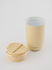 Revêtement en céramique à l'intérieur de la couleur EQUA Cup Butter