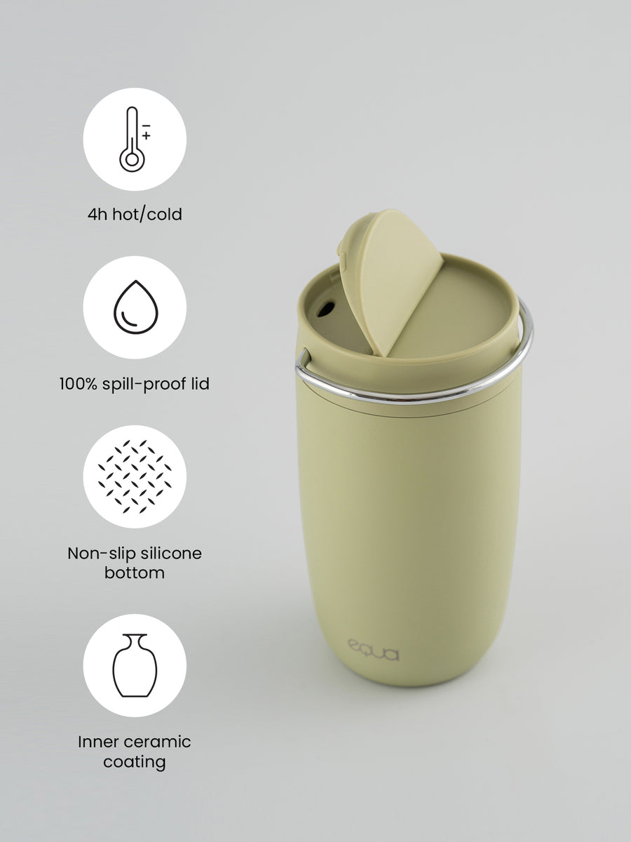 EQUA Cup Grey - Termo Insulated coffee cup by EQUA – EQUA - Sustainable ...