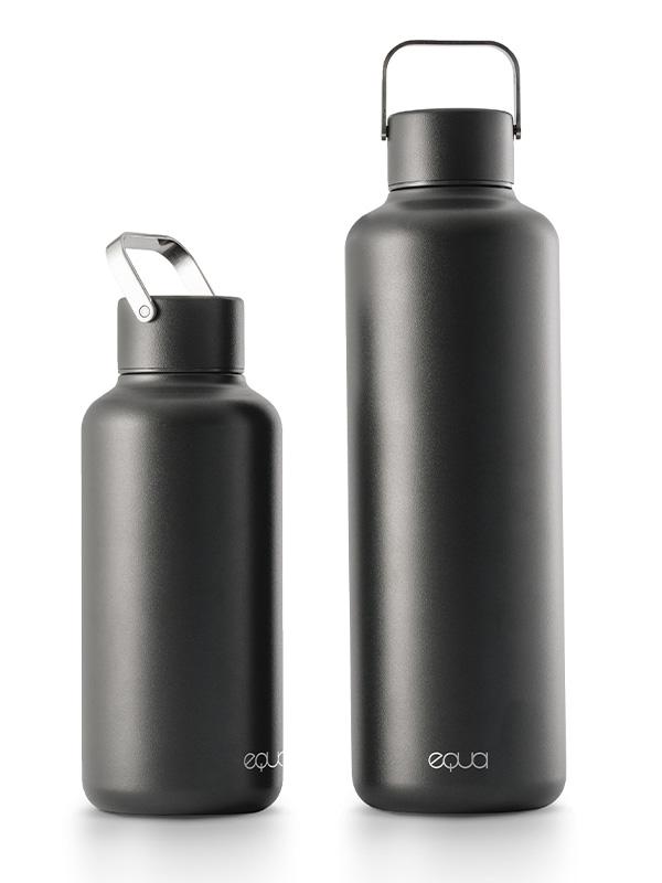 Timeless Dark Stainless Steel Bottle 1000 ml