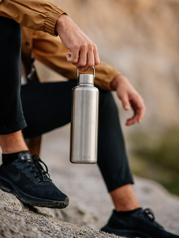Stainless Steel Timeless EQUA water bottle, great for ourdoors sports, easy to carry and leak-proof