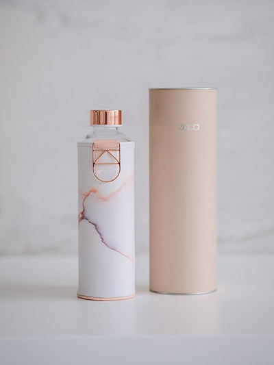 Botella de agua de plástico sin BPA Plain Iris en color rosa de EQUA - EQUA  - Botellas de agua sostenibles