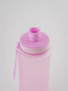 Botella de agua Iris sin BPA con tapa violeta