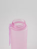 BPA FREE navadna steklenica vode Iris brez pokrova na beli podlagi