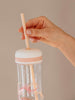 Cannuccia riutilizzabile in plastica senza bpa adatta a EQUA smoothie cup.