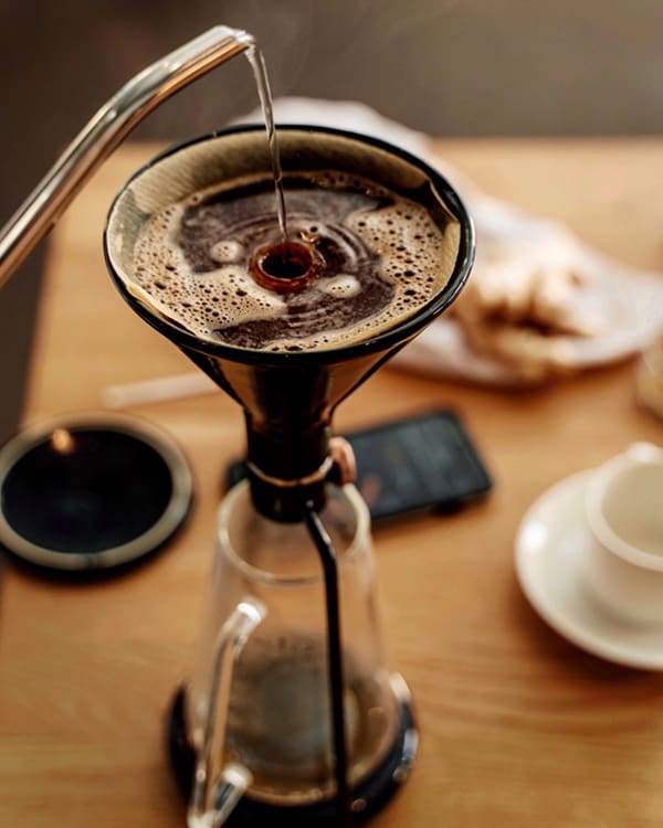 GINA Black - Instrument za prelivanje kave