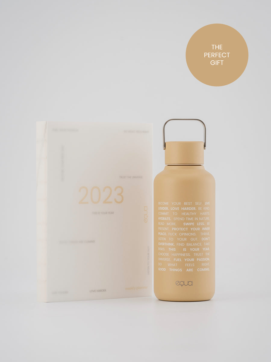 2023 Botella de agua y planificador (Edición limitada)