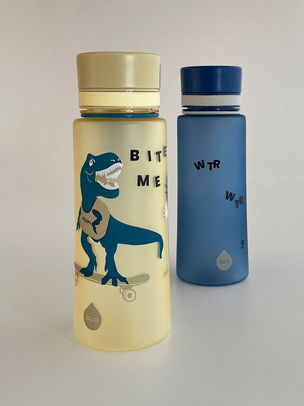 Add EQUA stickers to your water bottle